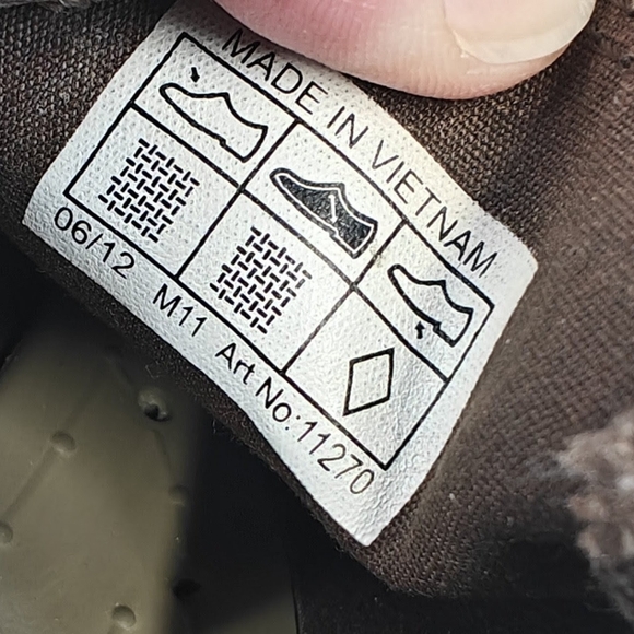 Crocs Walu Men's Brown Casual Slip On Shoes Loafers Size 11 Canvas - Picture 8 of 9